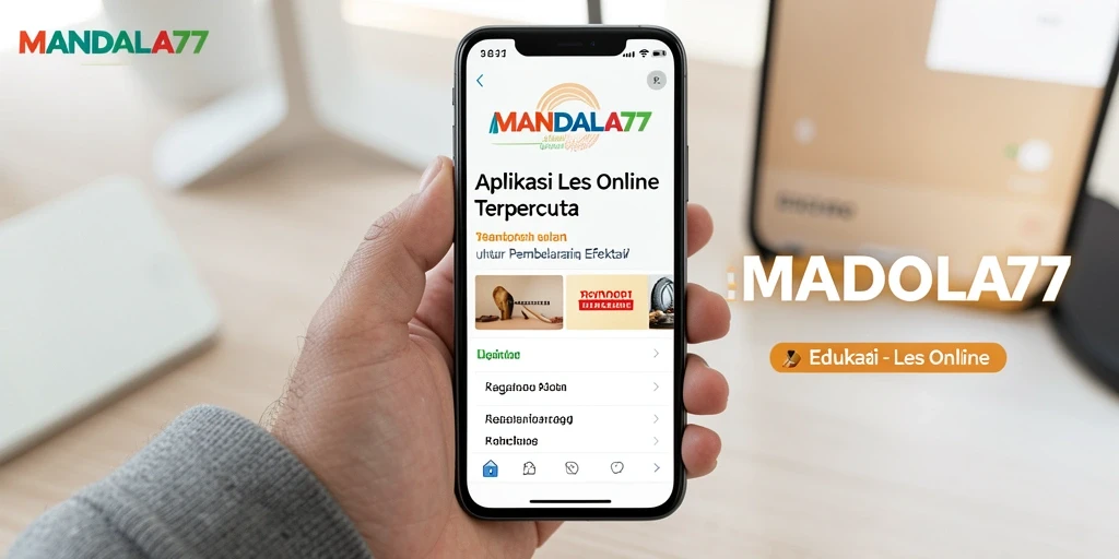 Tampilan antarmuka MANDALA77 yang intuitif dan menarik.
