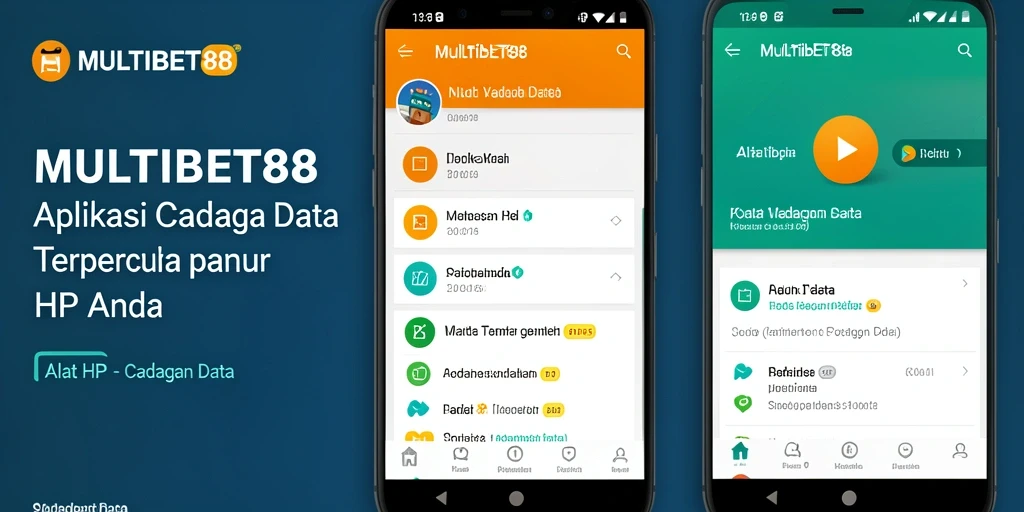 Tampilan antarmuka aplikasi MULTIBET88 untuk pencadangan data.
